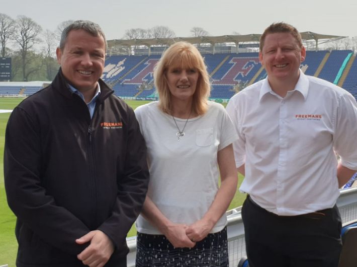 Glamorgan team up with Freemans Event Partners