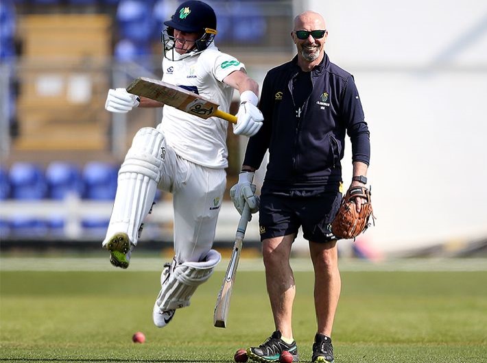 He’s a proper cricket badger - Maynard