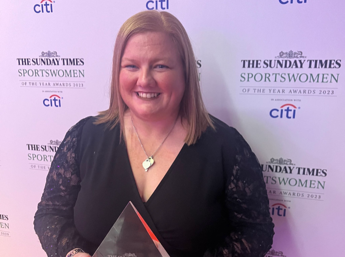 Aimee Rees wins Grassroots Sportswoman of the Year award