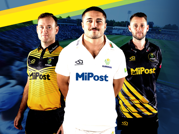 MiPost expand partnership with Glamorgan to become a Principal Partner of the Club
