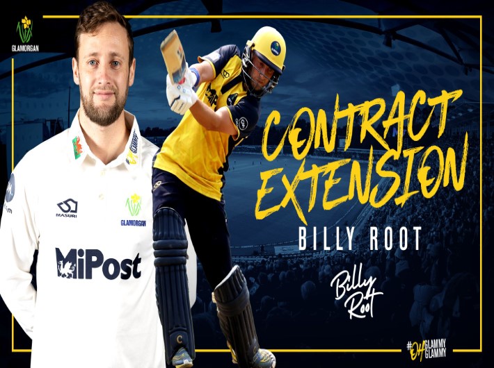 Billy Root Signs for Another Year at Glamorgan