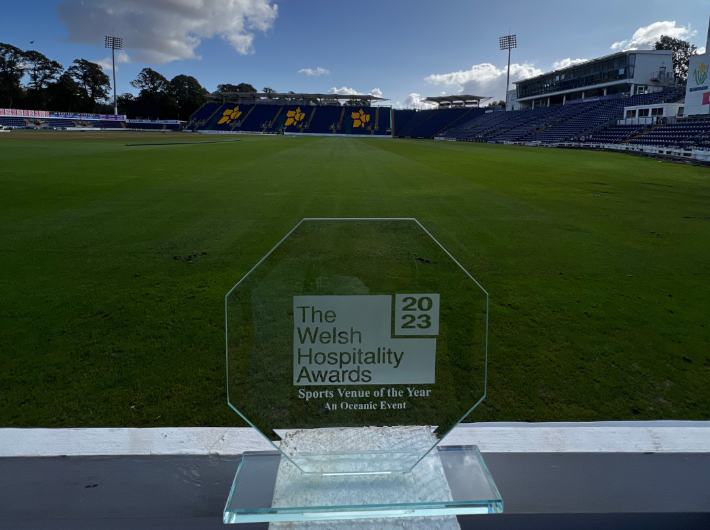 Glamorgan announced as Best Sports Venue at The Welsh Hospitality Awards
