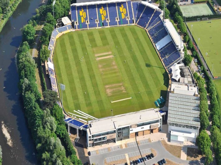 Leicestershire reach 168/3 before rain brings an early finish at Cardiff