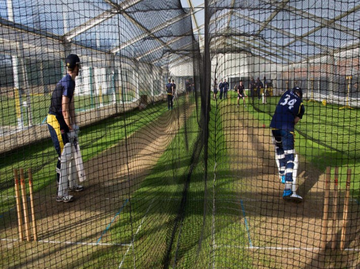 Glamorgan Cricket begin training on grass