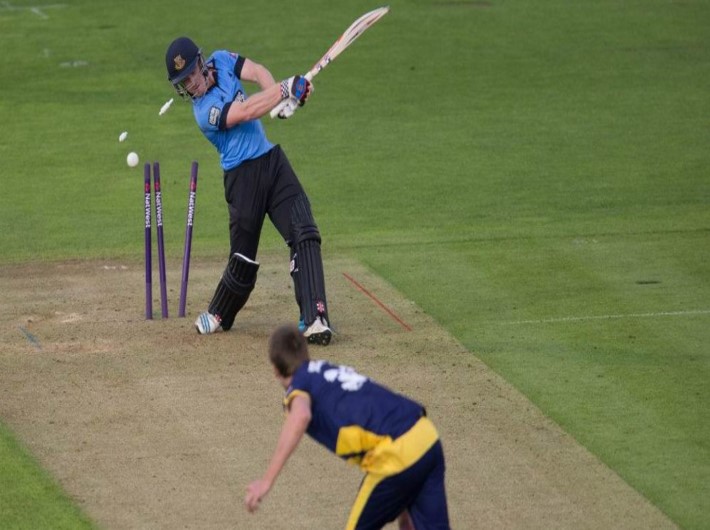 Glamorgan tie with Kent in another last ball thriller at Cardiff