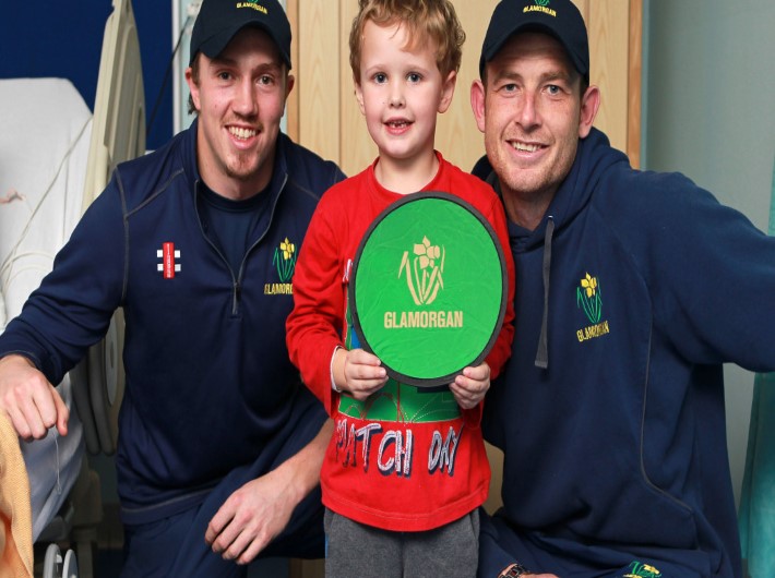 Glamorgan Cricket Stars Hit a Six at Noah