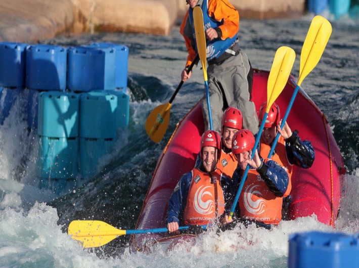 Glamorgan Players White Water Rafting