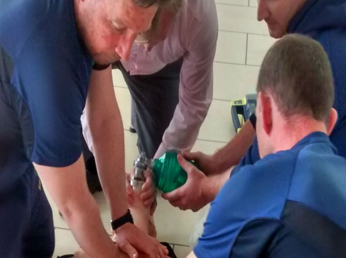 Glamorgan staff take hands on approach to first aid