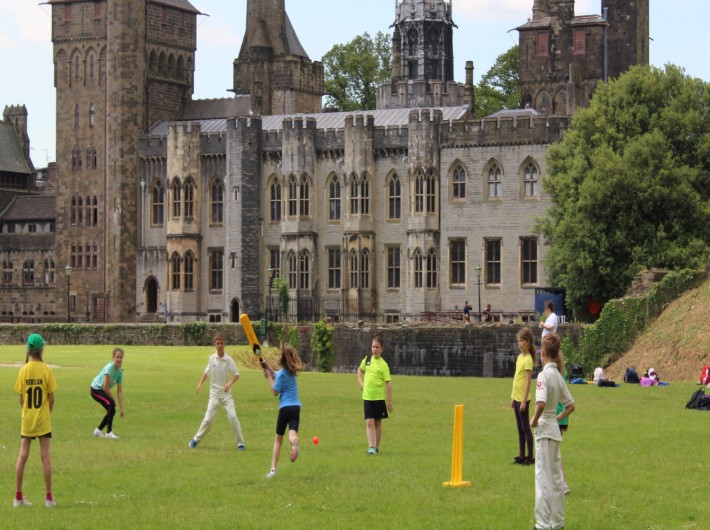 Kwik Cricket at Cardiff Castle