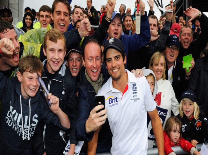 Welsh youngsters get up close and personal with England heroes