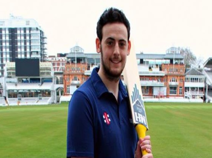 Tom is happy to be playing cricket again after losing his leg to bone cancer