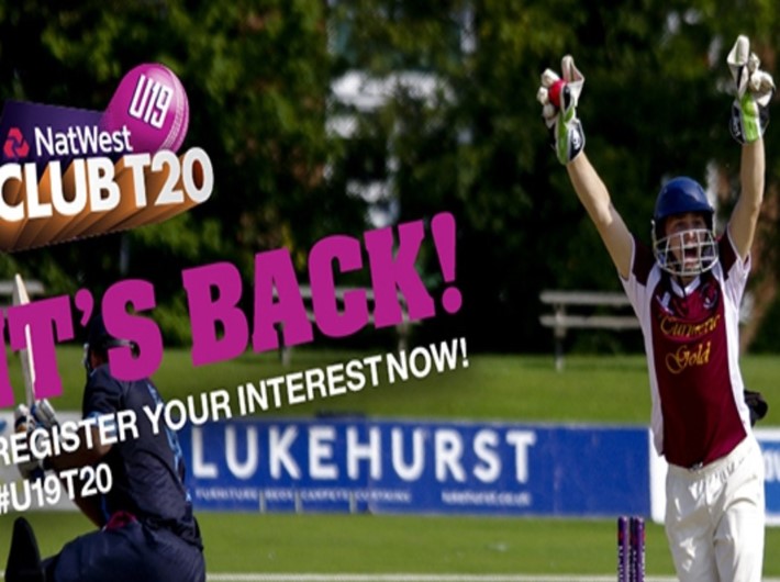 NatWest U19 Club T20 is back for 2016