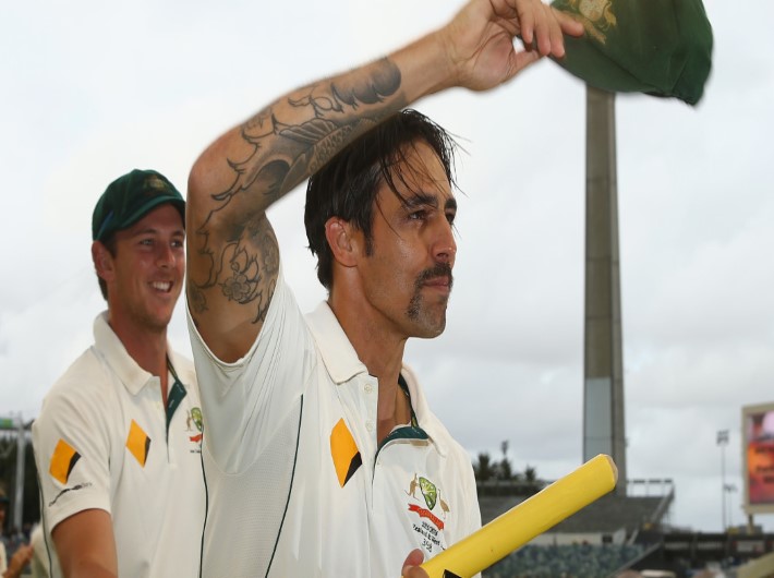 Mitchell Johnson calls it a day