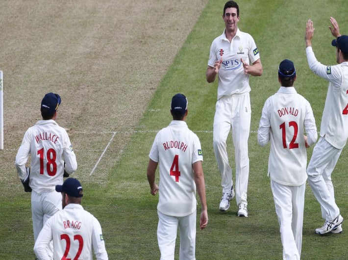 Glamorgan make 75/0 in reply to Somerset