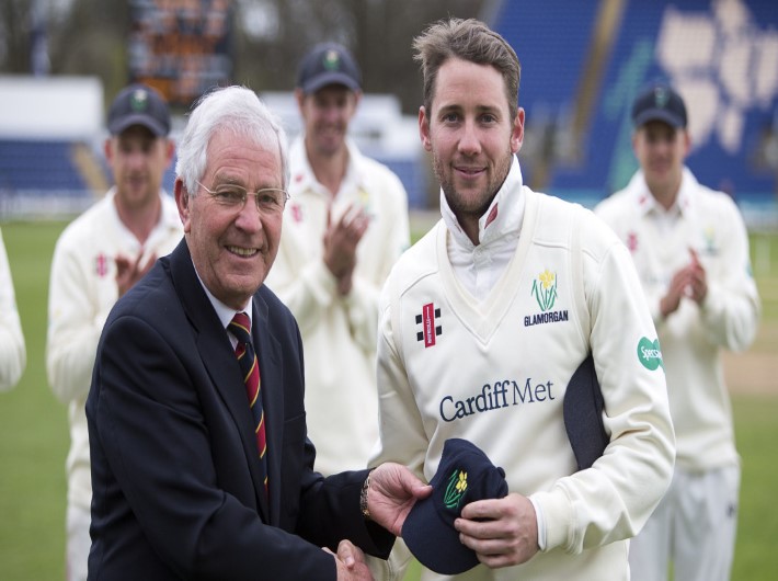 Cooke Honoured To Receive Glamorgan Cap