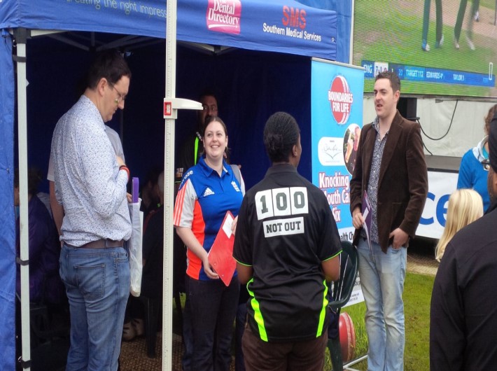 Boundaries for Life: Fans Check-in for Health ‘MOT’ at England V Sri Lanka ODI