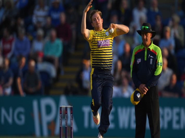 Hampshire beat Glamorgan by 25 runs at The Ageas Bowl