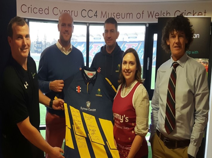 Glamorgan CCC support Tommys Cancer Charity