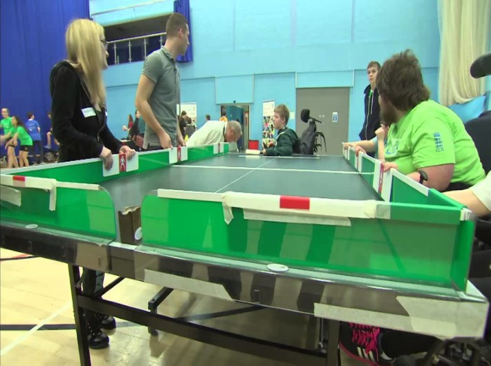 Table cricket contest fun for children