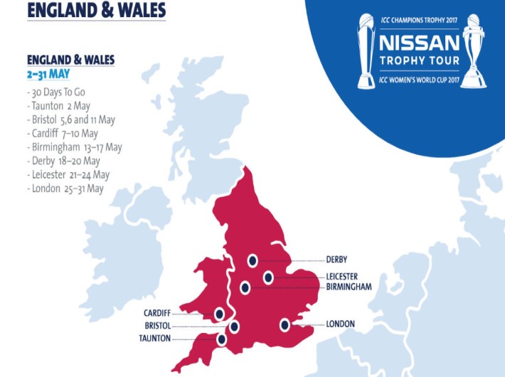 ICC Nissan Trophy Tour Set to Champion Local Heroes