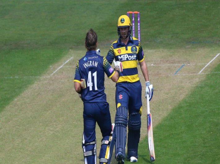 Ingram and Cooke see Glamorgan to victory at The Ageas Bowl