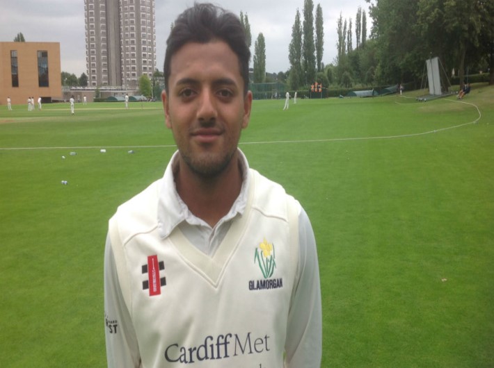 Glamorgan players celebrate A level success