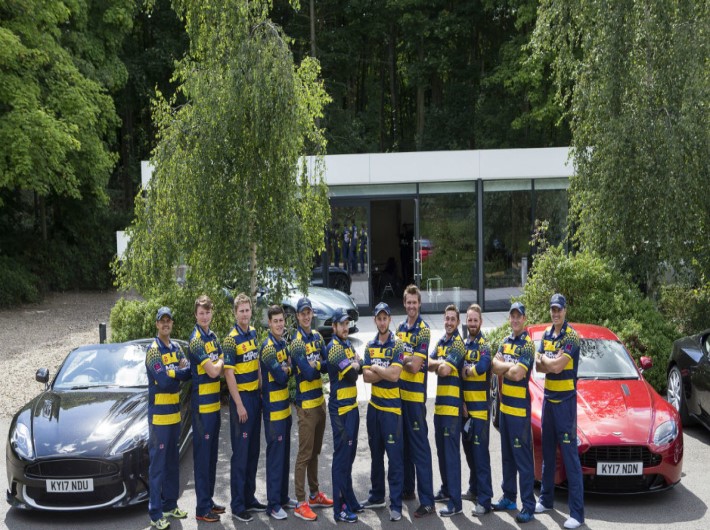 Glamorgan treated to an Aston Martin experience