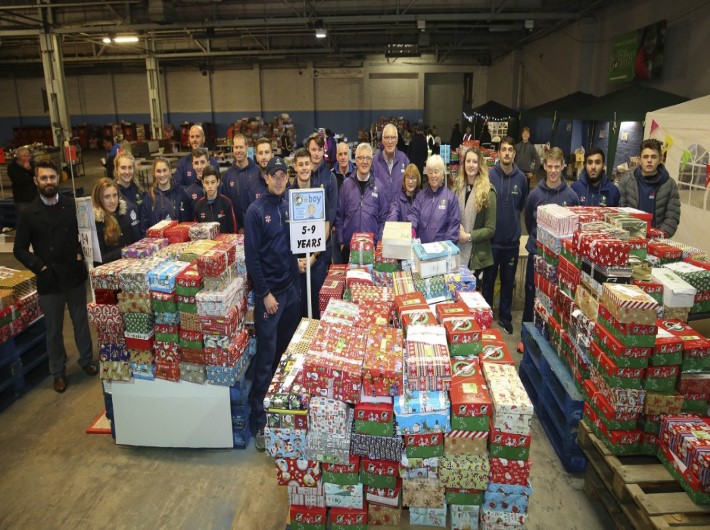 Glamorgan take part in Operation Christmas Child