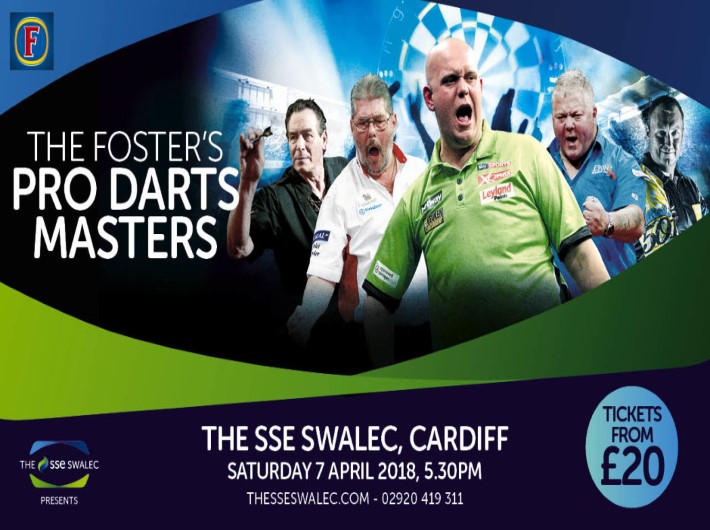 Van Gerwen returns to headline the Fosters Darts Masters at The SSE SWALEC