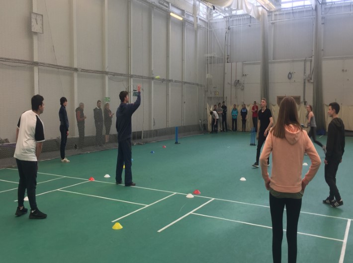 Cardiff West win the Police Cadets indoor cricket tournament