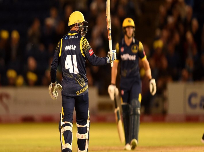 Ingram helps Glamorgan stroll to an eight-wicket win over Hampshire