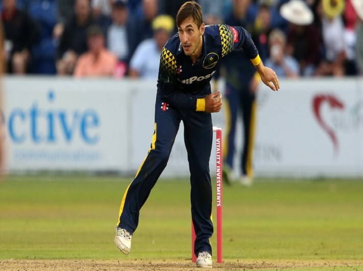 Mills takes a hat-trick as Glamorgan lose at Hove by 98 runs