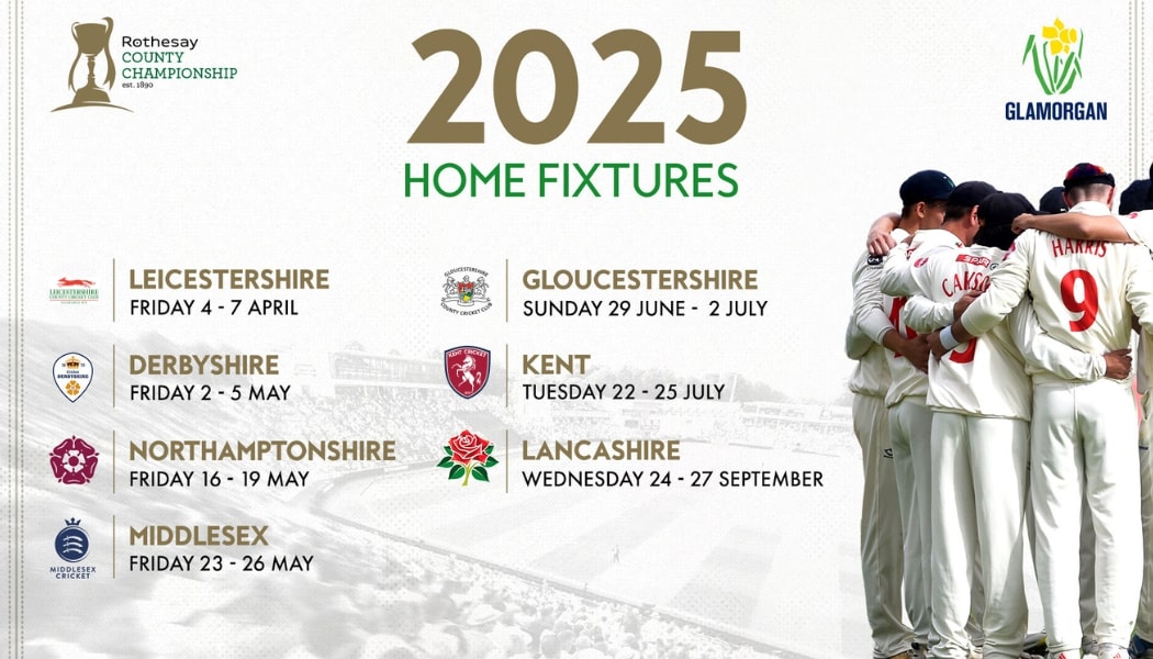 County Fixtures 2025